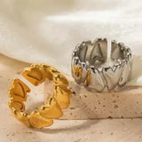 Hazel | Anillo de Corazón Envolvente