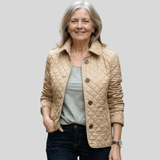 Diana | Chaqueta acolchada casual con cuello vuelto