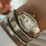 Mariah | Reloj con Pulsera de Serpiente