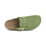 Zueco Palermo Glam Bosque Verde Mujer