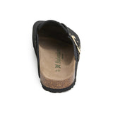 Zueco Palermo Glam Negro Mujer
