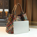 Marina | Bolso Tote con Patchwork