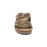 Sandalia Malibu Glam Cacao Marrón para Mujer