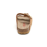 Sandalia Malibu Glam de cuero para mujer