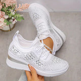 Mariana | Zapatos ortopédicos con strass brillantes