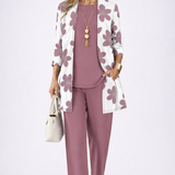 Conjunto de tres piezas · Morado 4