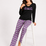 Pijama Calabaza Morado