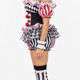 Darling Harlequin Clown Costume