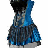 Peacock Empress Corset Set