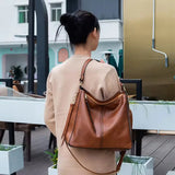 Pack de 3 Bolsos Hobo de Piel de Lujo