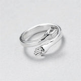 Baguet – Anillo ajustable con forma envolvente