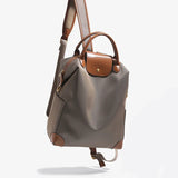 Isabel | Mochila con detalles de cuero