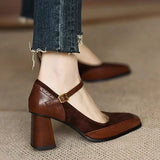 Elisa | Zapatos de salón clásicos de cuero