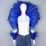 Feather Shawl Set