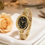 El reloj ovalado Genevieve
