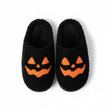 Pumpkin Glow Cotton Home Slippers