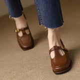 Jimena | Zapatos elegantes con correa en T