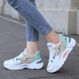Lua | Zapatillas deportivas multicolor de suela gruesa