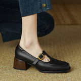 Jimena | Zapatos elegantes con correa en T