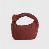 Mini Bolso Woven Remi con Detalle de Nudo