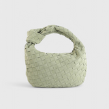 Mini Bolso Woven Remi con Detalle de Nudo