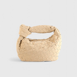 Mini Bolso Woven Remi con Detalle de Nudo