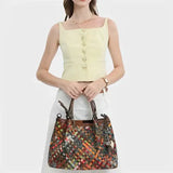 Marina | Bolso Tote con Patchwork