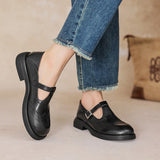 Alejandra | Merceditas de cuero elegantes para el día a día
