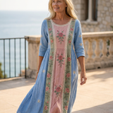 LUCIA - VESTIDO MIDI FLORAL