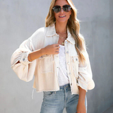 Sandra | Chaqueta vaquera corta para mujer