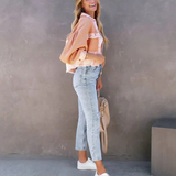Sandra | Chaqueta vaquera corta para mujer
