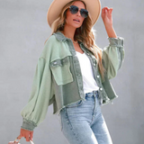 Sandra | Chaqueta vaquera corta para mujer